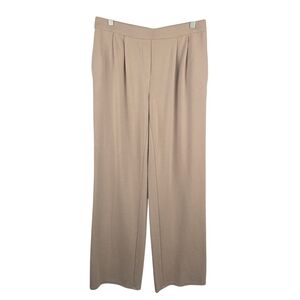 J. Jill Wearever Wide-Leg Trousers/Pants Tan Beige Size Small